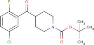 tert-Butyl 4-(5-chloro-2-fluorobenzoyl)piperidine-1-carboxylate