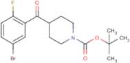 tert-Butyl 4-(5-bromo-2-fluorobenzoyl)piperidine-1-carboxylate