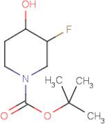 3-Fluoro-4-hydroxy-piperidine-1-carboxylic acid tert-Butyl ester