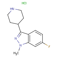 6-Fluoro-1-methyl-3-(4-piperidinyl)-1h-indazole hydrochloride