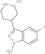 5-Fluoro-1-methyl-3-(4-piperidinyl)-1hindazole hydrochloride