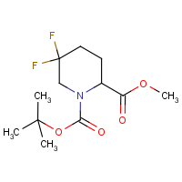 1-tert-Butyl 2-Methyl 5,5-difluoropiperidine-1,2-dicarboxylate