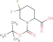 1-(tert-Butoxycarbonyl)-5,5-difluoropiperidine-2-carboxylic acid