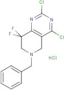 6-Benzyl-2,4-dichloro-8,8-difluoro-5,6,7,8-tetrahydropyrido[4,3-d]pyrimidine hydrochloride