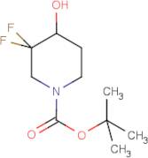 tert-Butyl 3,3-difluoro-4-hydroxypiperidine-1-carboxylate