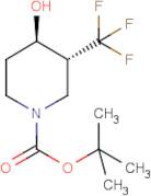 tert-Butyl 3,4-trans-4-hydroxy-3-(trifluoromethyl)piperidine-1-carboxylate