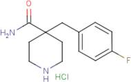 4-(4-Fluoro-benzyl)-piperidine-4-carboxylic acid amide hydrochloride