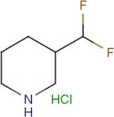 3-Difluoromethylpiperidine hydrochloride