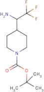 tert-Butyl 4-(2,2,2-trifluoro-1-aminoethyl)piperidine-1-carboxylate