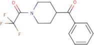 2,2,2-Trifluoro-1-(4-benzoylpiperidin-1-yl)ethanone