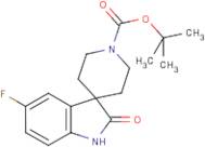 1'-BOC-5-Fluoro-1,2-dihydro-2-oxo-spiro[3H-indole-3,4'-piperidine]