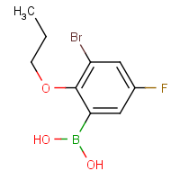 3-Bromo-5-fluoro-2-propoxyphenylboronic acid