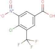 4-Chloro-3-nitro-5-(trifluoromethyl)benzoic acid