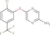 5-(2-Chloro-5-(trifluoromethyl)phenoxy)pyrazin-2-amine