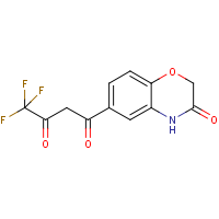 4,4,4-Trifluoro-1-(3-oxo-3,4-dihydro-2H-benzo[1,4]oxazin-6-yl)-butane-1,3-dione