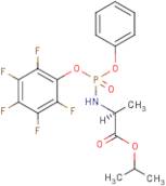 (S)-Isopropyl 2-(((S)-(perfluorophenoxy)(phenoxy)phosphoryl)amino)propanoate