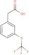 3-[(Trifluoromethyl)thio]phenylacetic acid