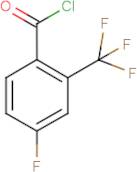 4-Fluoro-2-(trifluoromethyl)benzoyl chloride