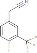 4-Fluoro-3-(trifluoromethyl)phenylacetonitrile