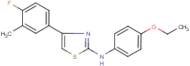 2-[(4-Ethoxyphenyl)amino]-4-(4-fluoro-3-methylphenyl)-1,3-thiazole