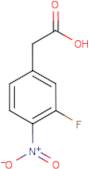 3-Fluoro-4-nitrophenylacetic acid