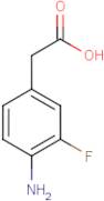 4-Amino-3-fluorophenylacetic acid