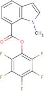 Pentafluorophenyl 1-methyl-1H-indole-7-carboxylate