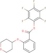 Pentafluorophenyl 2-(tetrahydro-2H-pyran-4-yloxy)benzoate