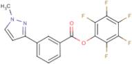 Pentafluorophenyl 3-(1-methyl-1H-pyrazol-3-yl)benzoate