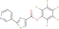 Pentafluorophenyl 2-pyridin-3-yl-1,3-thiazole-4-carboxylate