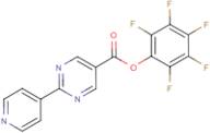 Pentafluorophenyl 2-pyridin-4-ylpyrimidine-5-carboxylate