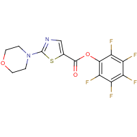 Pentafluorophenyl 2-morpholin-4-yl-1,3-thiazole-5-carboxylate