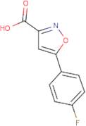 5-(4-Fluorophenyl)isoxazole-3-carboxylic acid