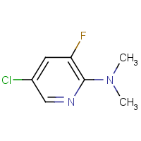5-Chloro-2-(n,n-dimethylamino)-3-fluoropyridine