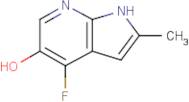 4-Fluoro-5-hydroxy-2-methyl-7-azaindole