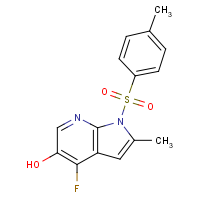 4-Fluoro-2-methyl-5-hydroxy-1(n)-tosyl-7-azaindole