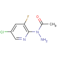 2-(n-Acetyl hydrazino)-5-chloro-3-fluoropyridine