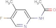 2-Acetamido-5-fluoro-4-methylpyridine