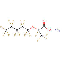 Ammonium 2-perfluoropentoxy-2,3,3,3-tetrafluoropropanoate