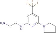 N-[6-(Pyrrolidin-1-yl)-4-(trifluoromethyl)pyridin-2-yl]ethane-1,2-diamine