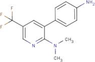 [3-(4-Amino-phenyl)-5-trifluoromethyl-pyridin-2-yl]-dimethyl-amine