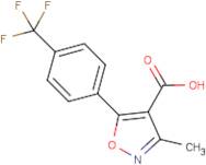 3-Methyl-5-(4-trifluoromethyl-phenyl)-isoxazole-4-carboxylic acid
