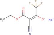 Sodium (E)-1-cyano-1-ethoxycarbonyl-3,3,3-trifluoro-propen-2-olate