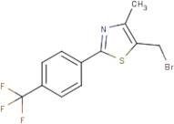 5-Bromomethyl-4-methyl-2-(4-trifluoromethyl-phenyl)-thiazole