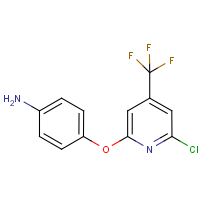 4-(6-Chloro-4-trifluoromethyl-pyridin-2-yloxy)-phenylamine