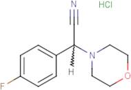 (4-Fluorophenyl)morpholin-4-ylacetonitrile hydrochloride