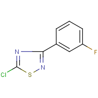 5-Chloro-3-(3-fluorophenyl)-1,2,4-thiadiazole