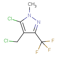 5-Chloro-4-(chloromethyl)-1-methyl-3-(trifluoromethyl)-1H-pyrazole