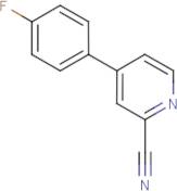 4-(4-Fluorophenyl)pyridine-2-carbonitrile