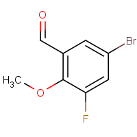 5-Bromo-3-fluoro-2-methoxybenzaldehyde